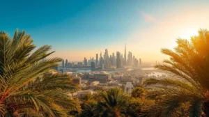 Dubai winter sun destination for UK travellers.