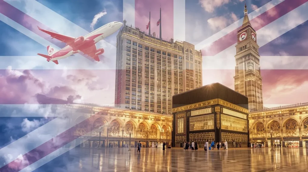 All-inclusive Umrah packages from London UK 2026 – flights and hotel deals for pilgrims